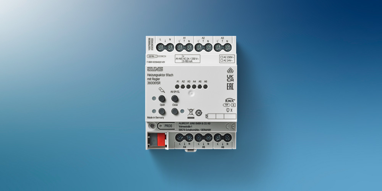 KNX Heizungsaktor 6-fach bei Müller & Grimm Elektrobau GmbH in Heigenbrücken