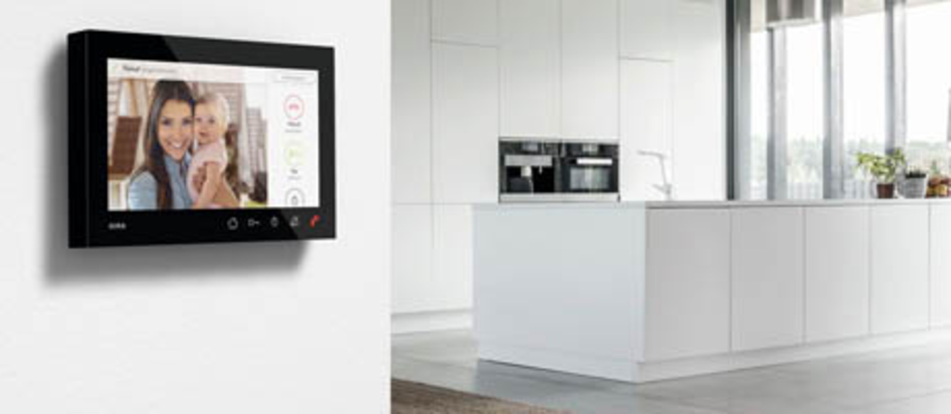 Gira Wohnungsstation bei Müller & Grimm Elektrobau GmbH in Heigenbrücken