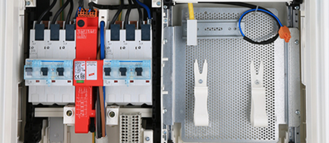 Hausanschluss, Zähler und Unterverteiler bei Müller & Grimm Elektrobau GmbH in Heigenbrücken