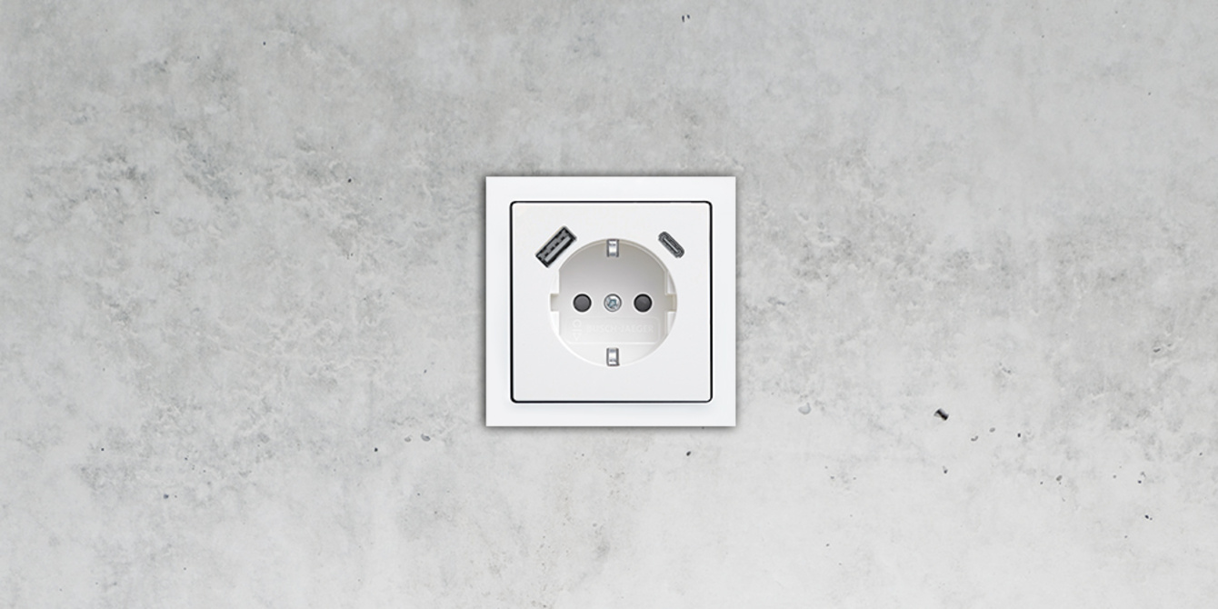 SCHUKO® USB-Steckdose bei Müller & Grimm Elektrobau GmbH in Heigenbrücken