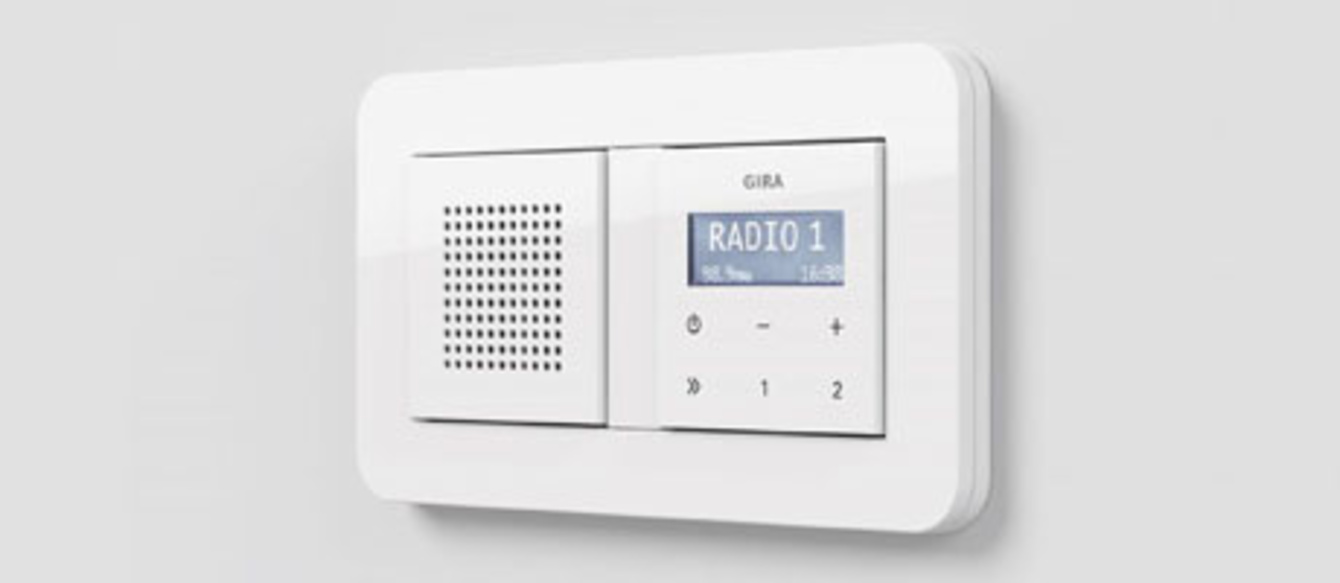 Gira Radio bei Müller & Grimm Elektrobau GmbH in Heigenbrücken