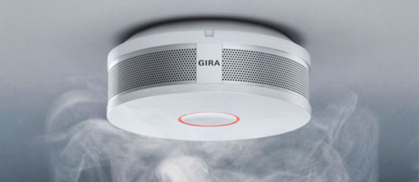 Gira Rauchwarnmelder bei Müller & Grimm Elektrobau GmbH in Heigenbrücken