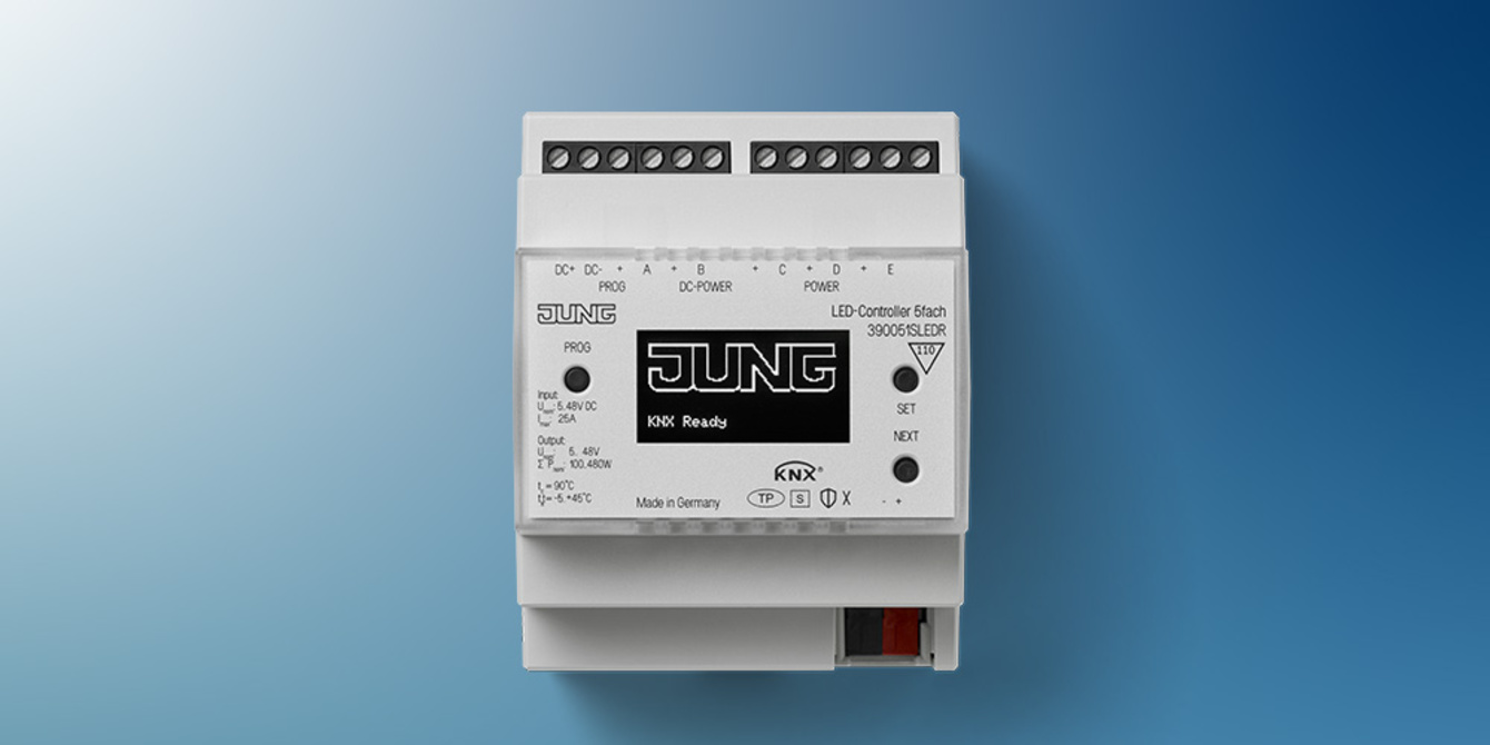 KNX LED-Controller bei Müller & Grimm Elektrobau GmbH in Heigenbrücken